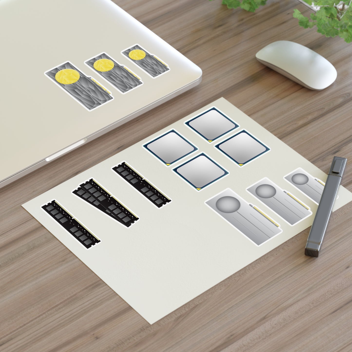 PC Component Stickers